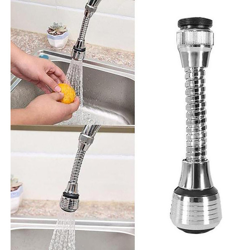 Extensor De Grifo Flexible De 360 ° Rociador De Grifo De
