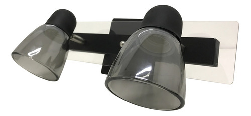 Spot Aplique Segovia 2 Luces E27 Tulipa Vidrio S-211