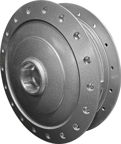 Par Roda Monaco Aero Slim Biz 100 13/15 110 125 Tambor Prata