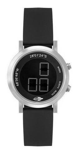 Relogio Unisex Mormaii Digital Prata-mo11929ab/2p