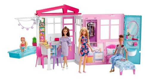 Barbie Casa Glam Original Mattel