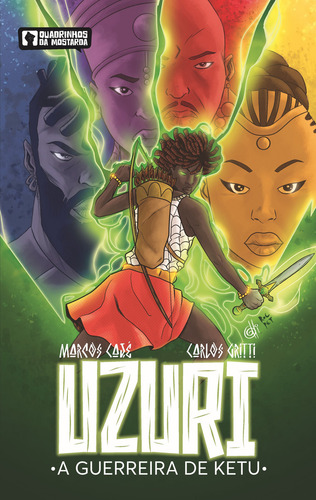 Uzuri - A Guerreira De Ketu: A Guerreira De Ketu, De Cajé, Marcos., Vol. 1. Editorial Mostarda, Capa Mole Em Português
