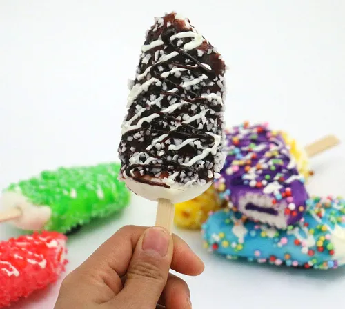Helados Artificiales Para Decoracion Pack 6 Paletas Surtidas