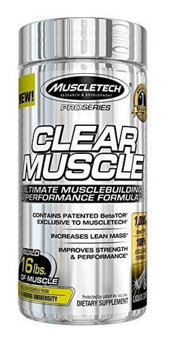 Clear Muscle Muscletech 84 Capsulas Vence 2020 Importado