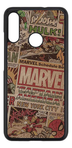 Funda Protector Para Moto E6 Plus Marvel Comics