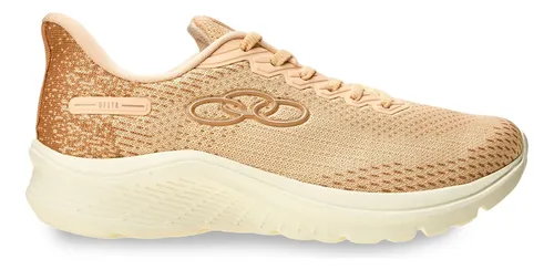 Tênis Feminino Delta 122 Olympikus Pessego Claro Dusty Liso 35 Br