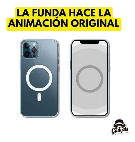 Imagen 2 de 8 de Kit Funda + Accesorios Cable, Cubo, Mica Para iPhone Magsafe