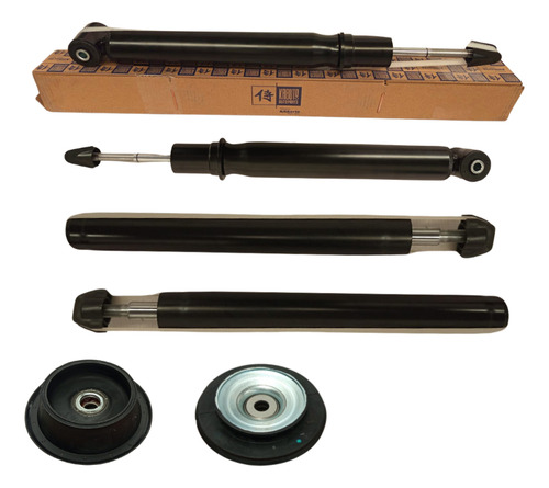Juego 4 Amortiguadores C/ Bases Vw Pointer 98 99 02 01 02 03