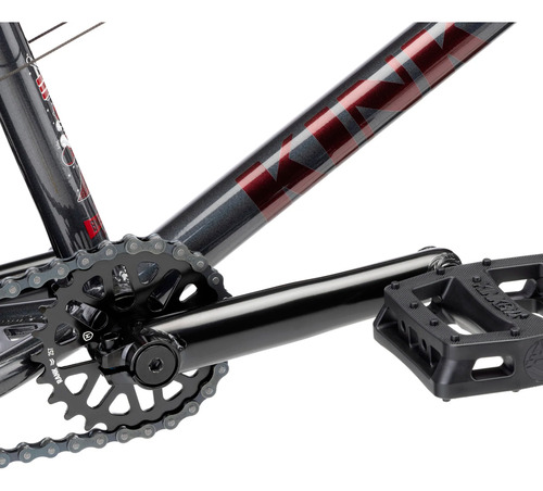 Bicicleta Bmx Kink Kicker 18 Gris 18 "