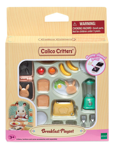 Sylvanian Families Set De Desayuno Cocina Ternurines Calico