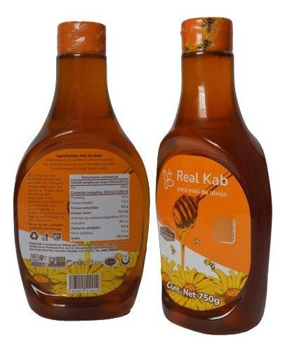Real Kab Pura Mielo De Abeja 750 Gr Me-rka-002 Oaxaca Miel