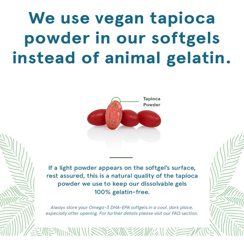 Suplemento Deva Vegan Omega-3 Dha 200mg 90 Cápsulas Gelatino