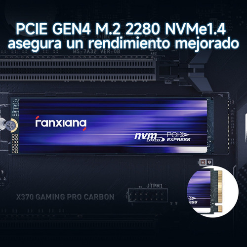 Disco Sólido Ssd 1tb M.2 Nv2 Pcie 4.0 Gen 4