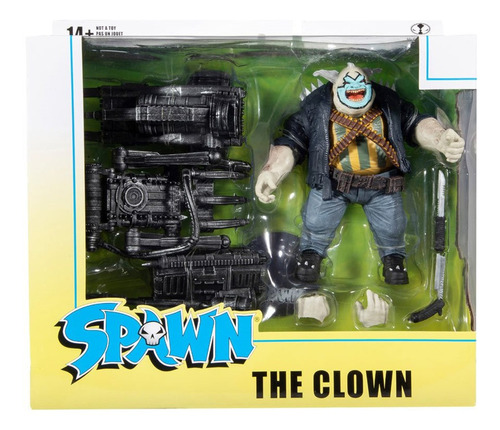 Mcfarlane Toys Wave 1 The Clown Deluxe Figure  Spawn 