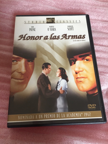 Honor A Las Armas - Studio 20th Century Fox Classics   Dvd