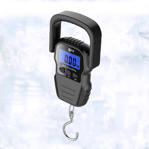 Mini Digital De Equipaje, Electrónica De Pesaje De Negro