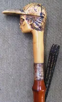 Comprar Calzador Antiguo Para Zapatos Replica Fusta Cabeza De Jockey