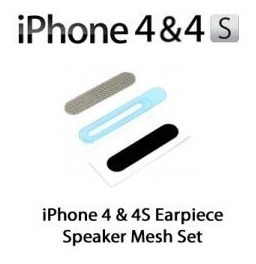 Set Filtros Protector iPhone 4 4s Auricular Microfono 