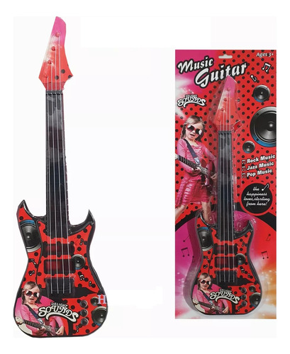 Juguete Guitarra Eléctrica Musical Ladybug