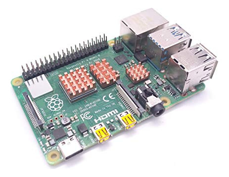 Kit De Disipador Térmico Easycargo Raspberry Pi 4 De Cobre +