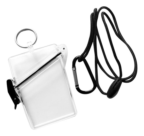 2 Funda Impermeable Para Tarjeta De Identificación,