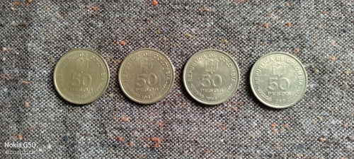 Moneda 50 Pesos Grande Centenario Constitución Todos Los Año