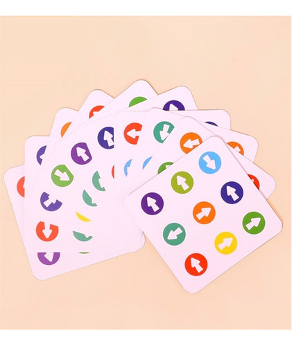 Juego Didáctico De Mesa Patrones De Flechas Y Encaje Niños