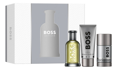 Hugo Boss en botella de 200 ml + 75 ml + 100 ml