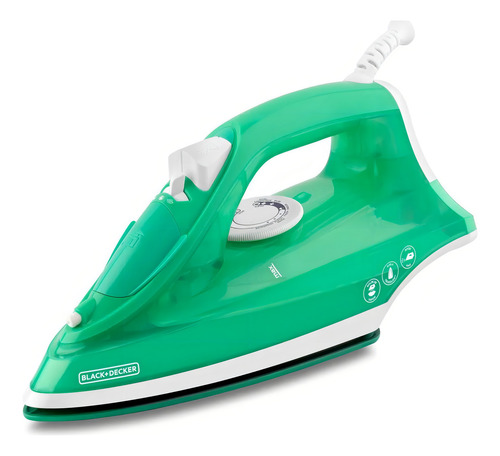 Plancha A Vapor De Ropa Black + Decker Trueglide Colors Irbd315 1200 Watts Con Suela Antiadherente