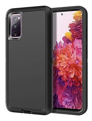 I-honva For Galaxy S20 Fe 5g Case Shockproof 3 In 1 Fprvq