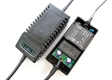 C64 Psu Modern Black Pack - Fuente De Poder Commodore 64