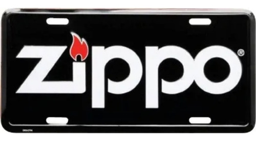 Placa Plástica De Coleccion Zippo. Por: Banimported