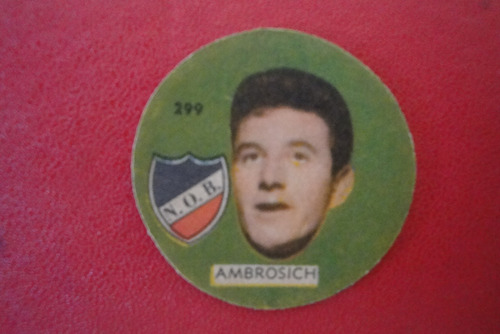Figuritas Sport Año 1960 Ambrosich 299 Newells Old Boys