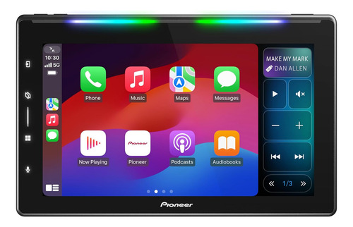 Pantalla Pioneer 10 PuLG Dmh-wt6000nex Carplay Android Wifi Color Negro