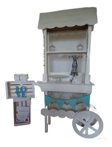 Alquiler Carro Limonada Candy Deco Souvenirs Baby Shower