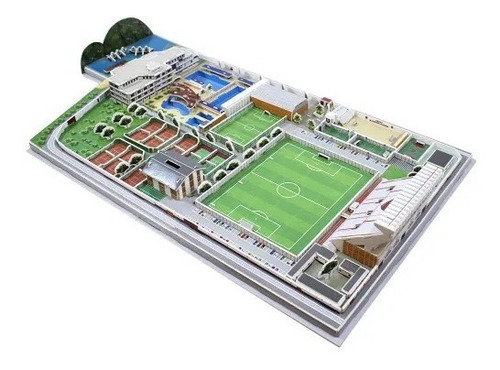 Quebra-cabeça Maquete 3d - Estádio Gávea - Flamengo