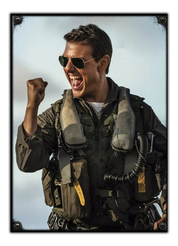 #988 - Cuadro Decorativo Top Gun Tom Cruise Maverick Poster