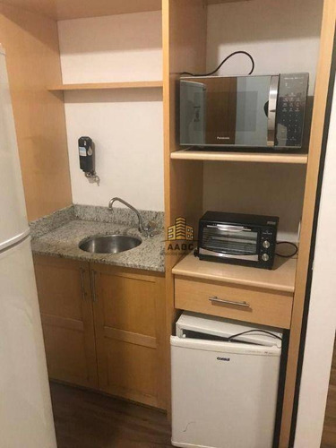 Imagem 2 de 9 de Flat Com 1 Dormitório Para Alugar, 35 M² - Vila Clementino - São Paulo/sp - Fl0015