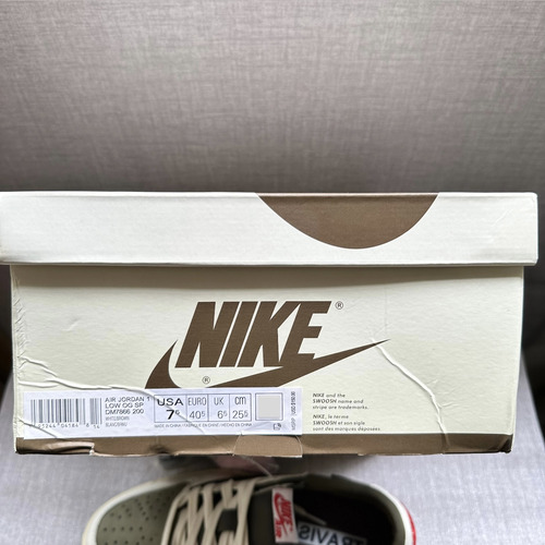 Air Jordan 1 Low X Travis Scott Medium Olive 39