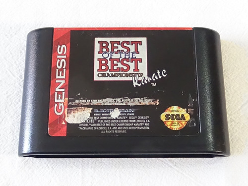 Best Of Best Championship Karate Juego Original Sega Genesis