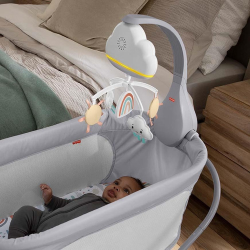 Fisher Price Movil Para Cuna Moises Musical Con Sensor Luces