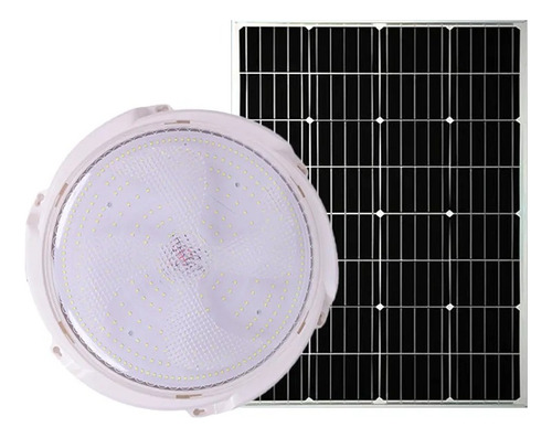 Foco Solar Reflector Luz Led Para Interiores Exteriores