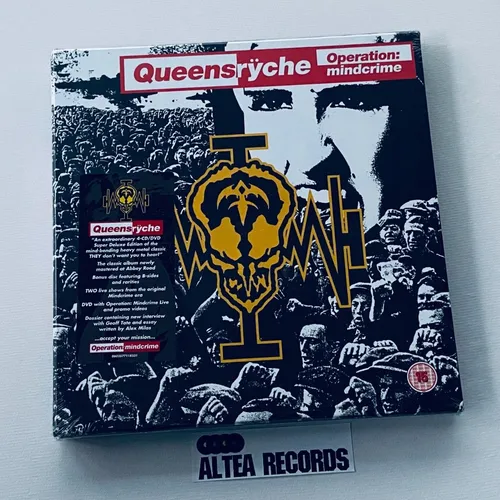 Queensryche Operation: Mindcrime [4cd/dvd Box Set] 2021