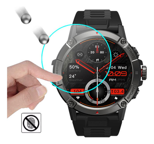 Película Compatível Smartwatch Zeblaze Ares 3 Com 01 Unid