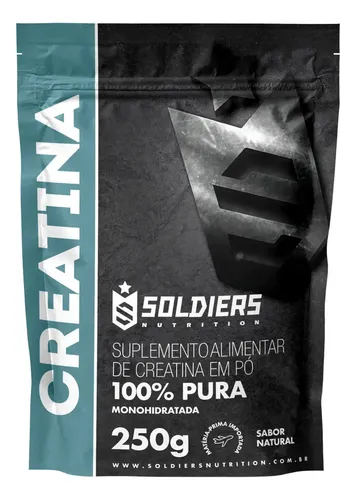 Creatina 250g Suplemento Monohidratada em pó 100% Pura -