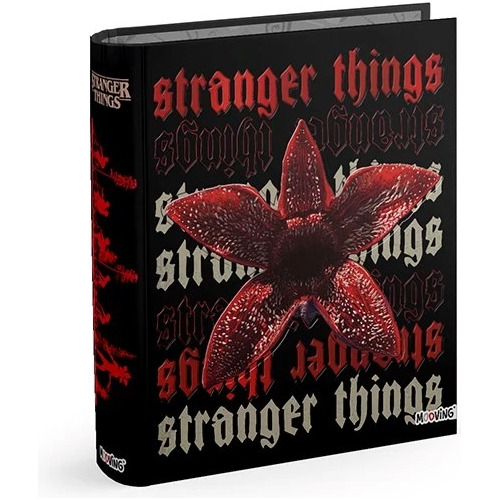 Carpeta Escolar A4 2 Anillos Stranger Things Mooving