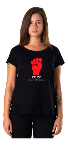 Remeras Mujer Rage Against The Machine |de Hoy No Pasa| 1 V