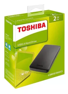 Disco Duro Externo Toshiba 2tb Basics 2.5