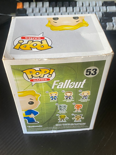Figura Pop Fallout Vault Boy 53 Clasico Original (Usado)
