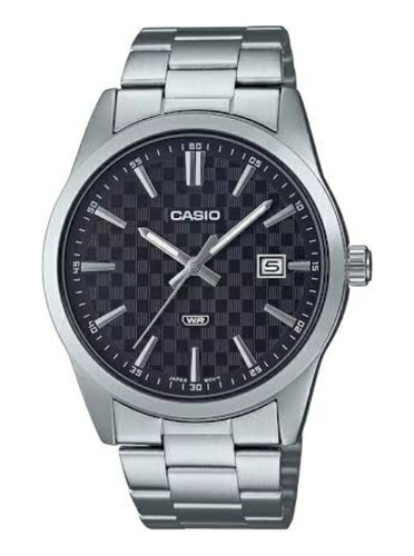 Reloj Casio Modelo Mtp-vd03 Metal Caratula Negra